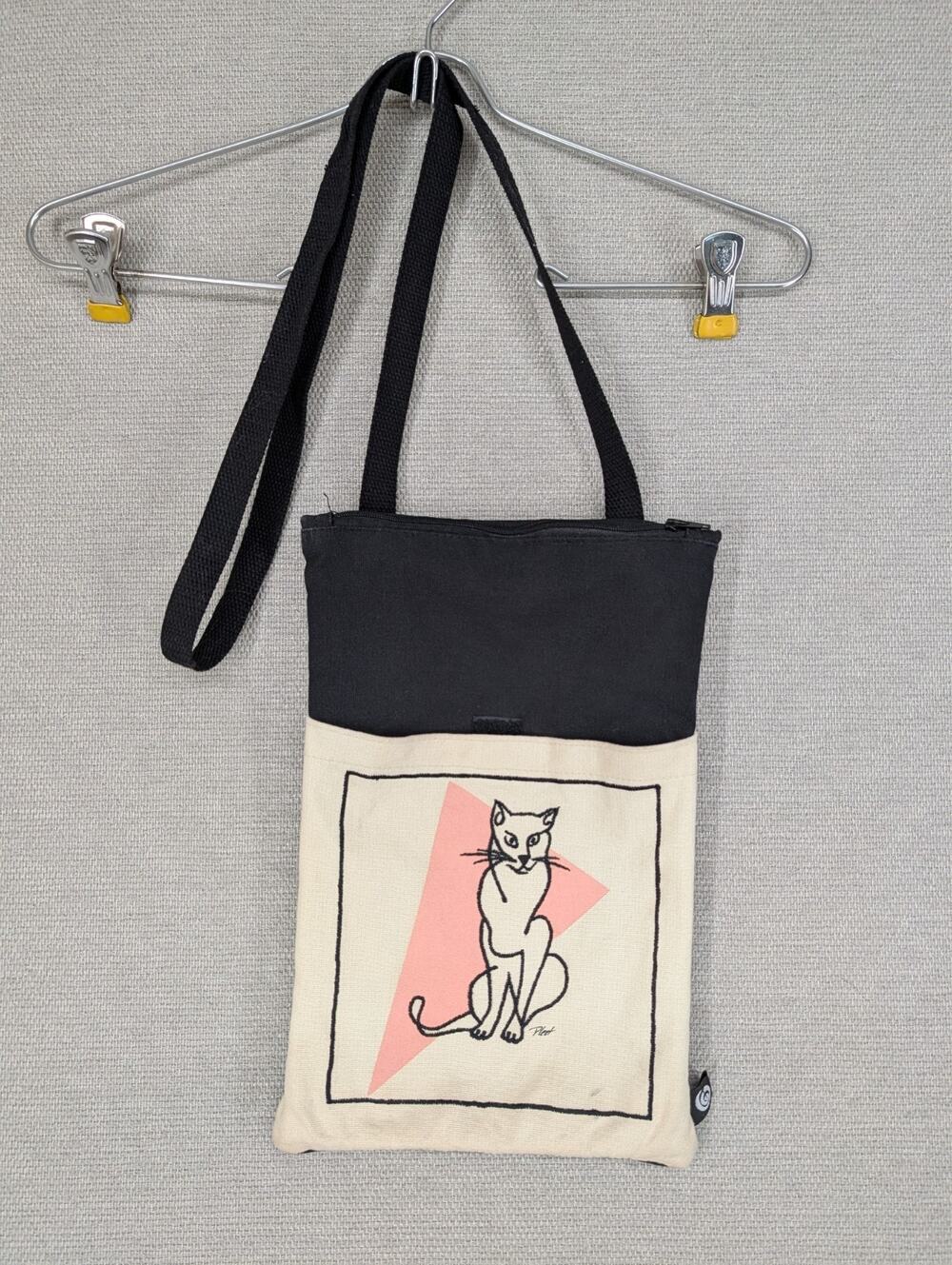 Cat Crossbody Bag 12" x 8"